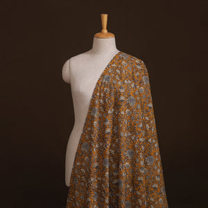 Yellow - Natural Dyed Dabu Bagru Print Cotton Fabric 12   2
