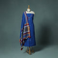 Kutch Bhujodi Handloom Kala Cotton 3pc Unstitched Dress Material Suit Set 02