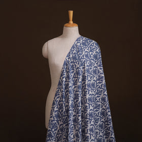Natural Dyed Dabu Bagru Print Cotton Fabric 11