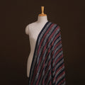 Natural Dyed Dabu Bagru Print Cotton Fabric 09