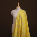 Natural Dyed Dabu Bagru Print Cotton Fabric 08