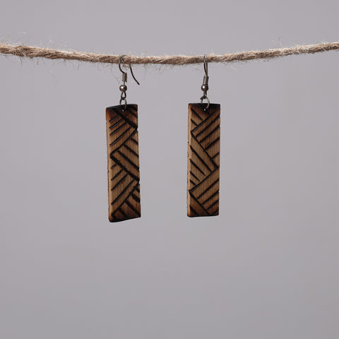 bamboo earrings