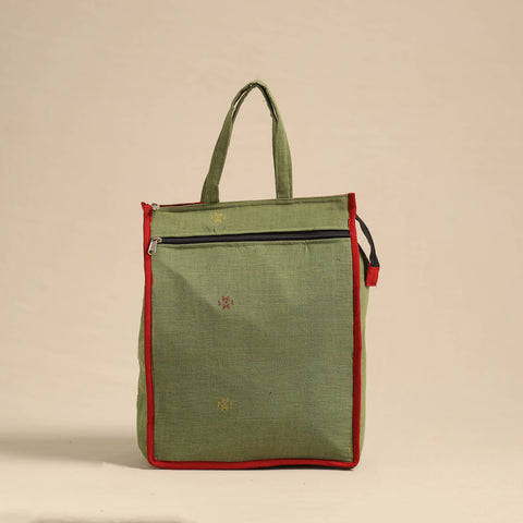  Green Eco-Friendly Handmade Cotton Handbag for Women