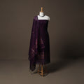Handwoven Phulia Jamdani Pure Linen 2pc Unstitched Dress Material Kurta Set 05