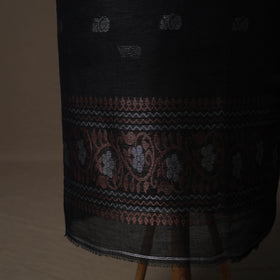 Handwoven Phulia Jamdani Pure Linen 2pc Unstitched Dress Material Kurta Set 06