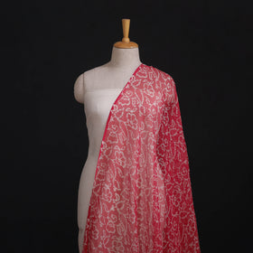 Kota Doria Cotton Fabric in Hand Batik Prints 10