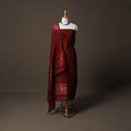 Handwoven Phulia Jamdani Pure Linen 2pc Unstitched Dress Material Kurta Set 10