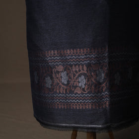 Handwoven Phulia Jamdani Pure Linen 2pc Unstitched Dress Material Kurta Set 11