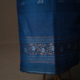 Handwoven Phulia Jamdani Pure Linen 2pc Unstitched Dress Material Kurta Set 13