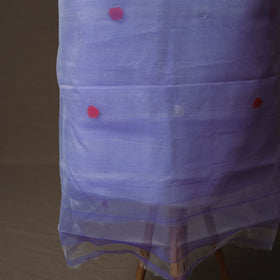 Handwoven Phulia Jamdani Muslin Silk 2pc Unstitched Dress Material Kurta Set 14