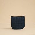  Blue Handmade Quilted Cotton Utility Pouch