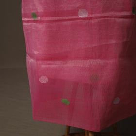Handwoven Phulia Jamdani Muslin Silk 2pc Unstitched Dress Material Kurta Set 15