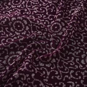 Kota Doria Cotton Fabric in Hand Batik Prints 12