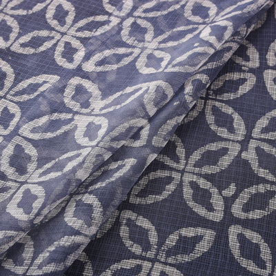 Kota Doria Cotton Fabric in Hand Batik Prints 11