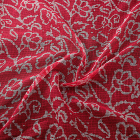 Kota Doria Cotton Fabric in Hand Batik Prints 10