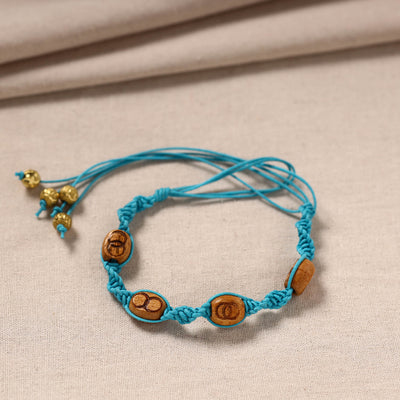 Handmade Wooden Beadwork Bracelet 02