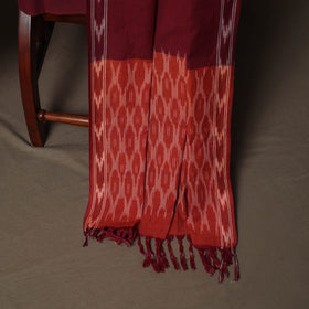 Pochampally Ikat Weave 3pc Cotton Unstitched Dress Material Suit Set 01