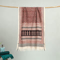 Bagh Hand Block Print Cotton Handloom Towel