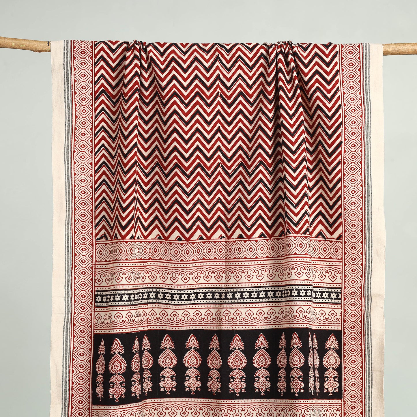 Bagh Hand Block Print Cotton Handloom Towel