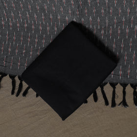 Pochampally Ikat Weave 3pc Cotton Unstitched Dress Material Suit Set 06