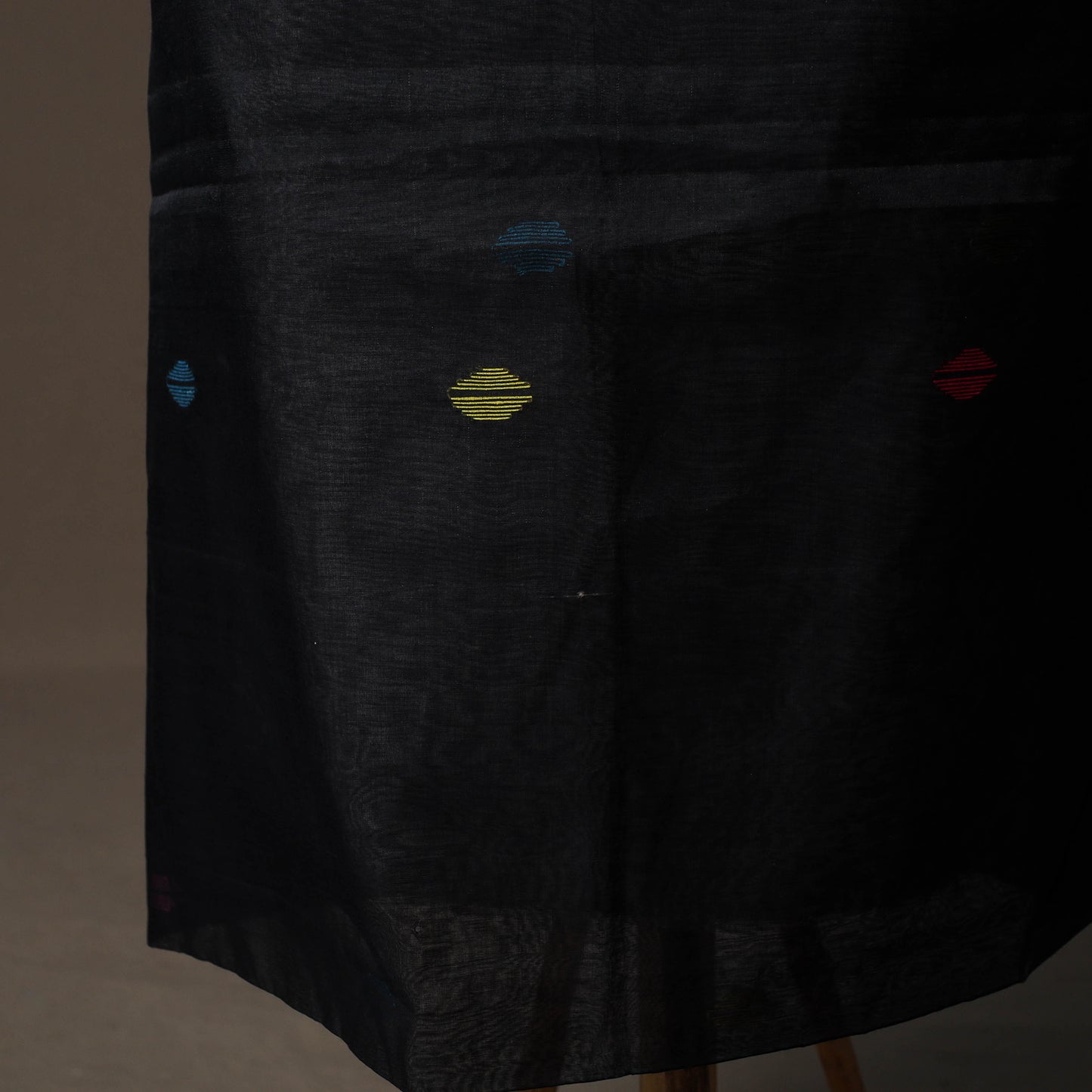 Handwoven Phulia Jamdani Muslin Silk 2pc Unstitched Dress Material Kurta Set 44