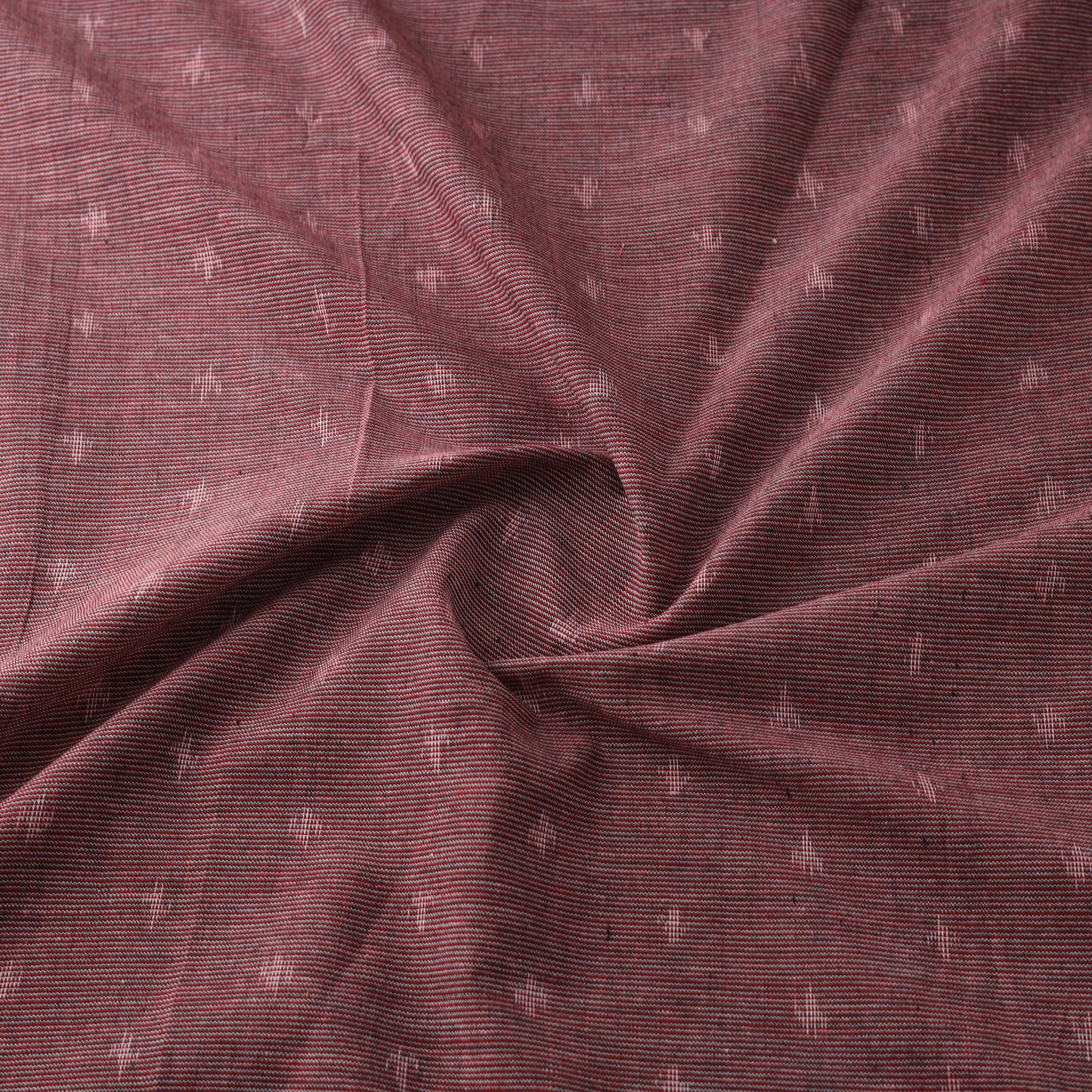 Pure Cotton Handloom Pochampally Ikat Fabric with Border 03