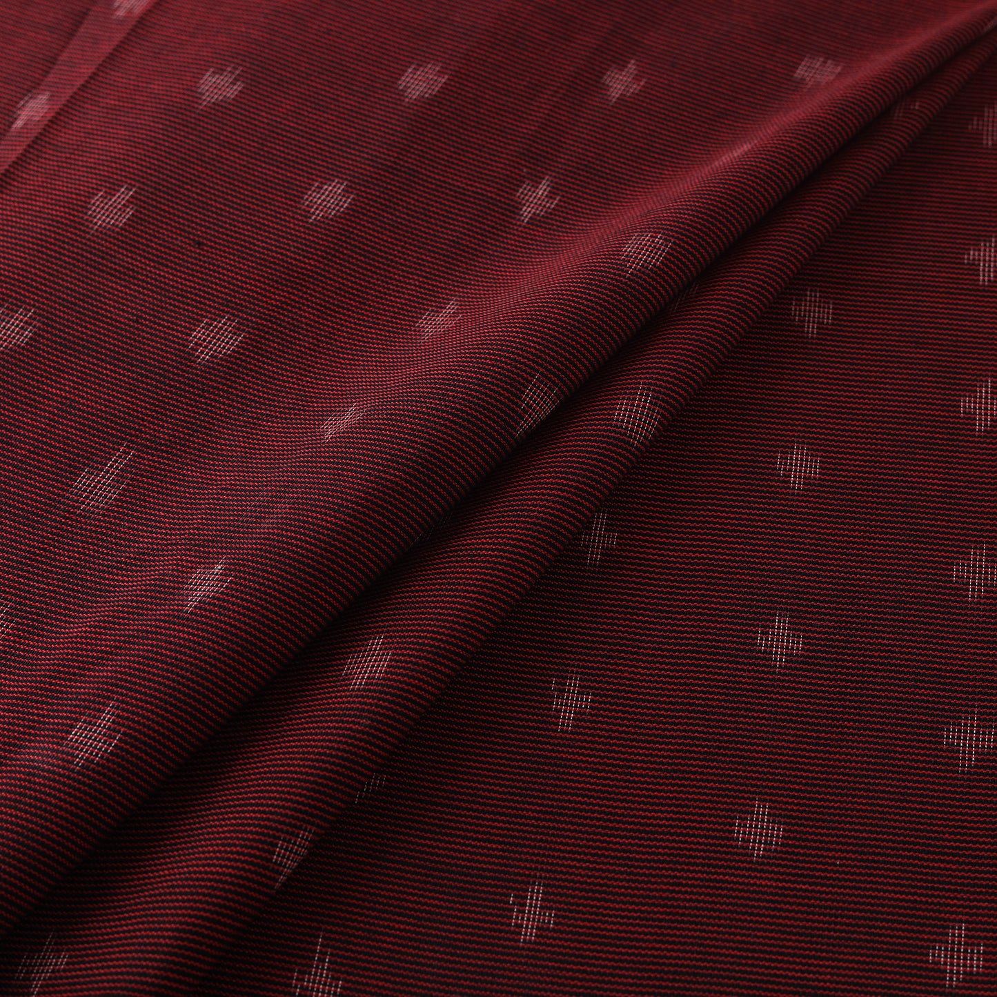 Pure Cotton Handloom Pochampally Ikat Fabric with Border 05