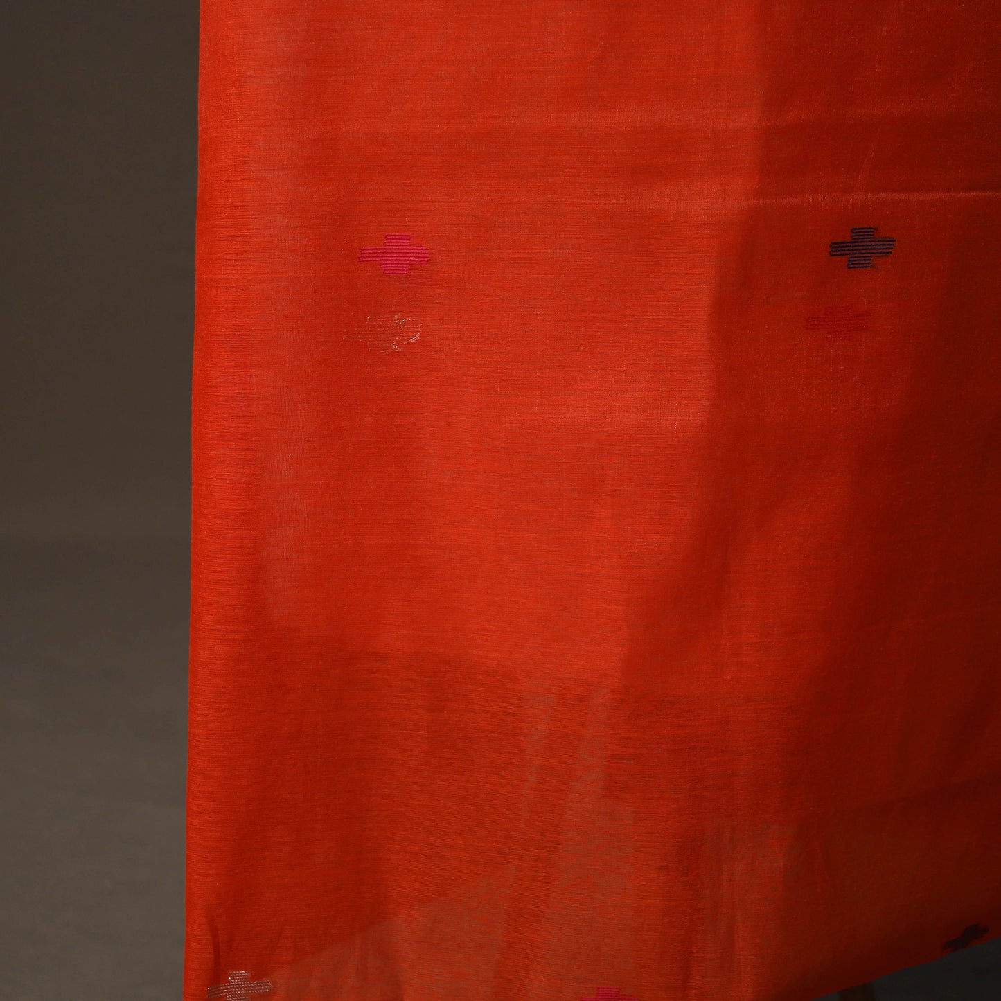 Handwoven Phulia Jamdani Muslin Silk 2pc Unstitched Dress Material Kurta Set 50