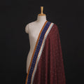 Pure Cotton Handloom Pochampally Ikat Fabric with Border 05