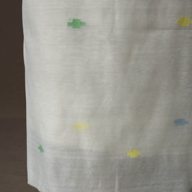 Handwoven Phulia Jamdani Muslin Silk 2pc Unstitched Dress Material Kurta Set 55