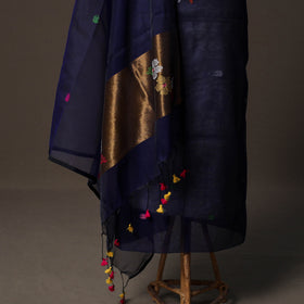 Handwoven Phulia Jamdani Muslin Silk 2pc Unstitched Dress Material Kurta Set 62