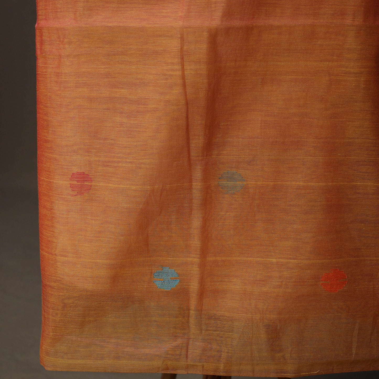 Handwoven Phulia Jamdani Muslin Silk 2pc Unstitched Dress Material Kurta Set 65