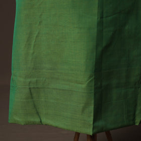 Green - 2pc Handloom Maheshwari Silk Unstitched Dress Material Kurta Set 24