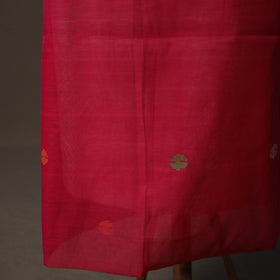 Handwoven Phulia Jamdani Muslin Silk 2pc Unstitched Dress Material Kurta Set 69
