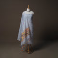 Handwoven Phulia Jamdani Muslin Silk 2pc Unstitched Dress Material Kurta Set 70