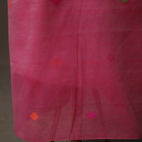 Handwoven Phulia Jamdani Muslin Silk 2pc Unstitched Dress Material Kurta Set 73
