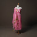Handwoven Phulia Jamdani Muslin Silk 2pc Unstitched Dress Material Kurta Set 75