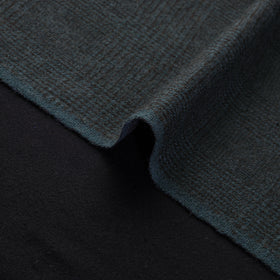 Ladakh Pure Handwoven Sheep Merino Wool Twill Glen Check Skyscape Fabric 02