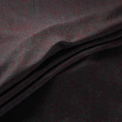 Ladakh Pure Handwoven Sheep Merino Wool Marled Green Fabric 05