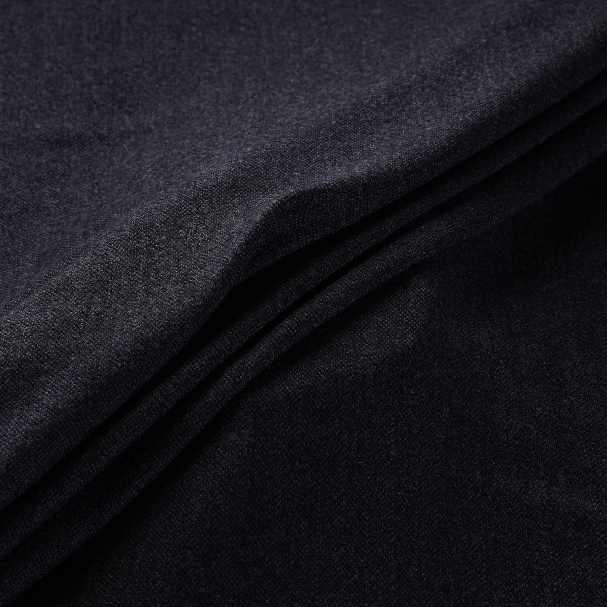 Ladakh Pure Handwoven Sheep Merino Wool Marled Grey Fabric 06