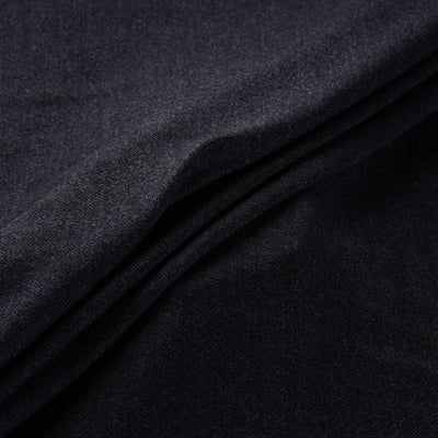 Ladakh Pure Handwoven Sheep Merino Wool Marled Grey Fabric 06