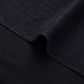 Ladakh Pure Handwoven Sheep Merino Wool Marled Grey Fabric 06