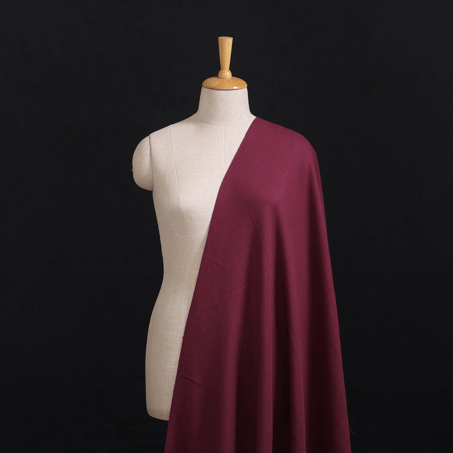 Kumaun Handwoven Pure Merino Woolen Fabric 12