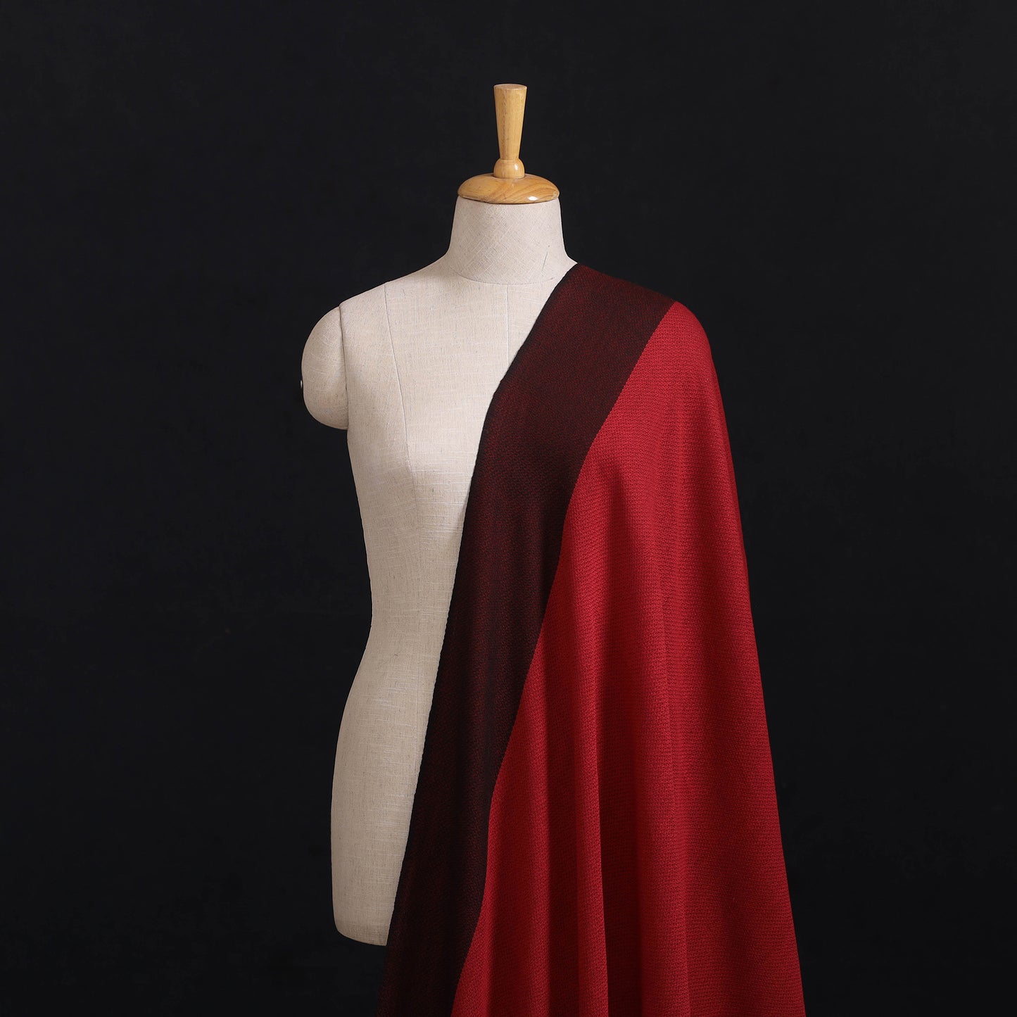 Kumaun Handwoven Pure Merino Woolen Fabric 18