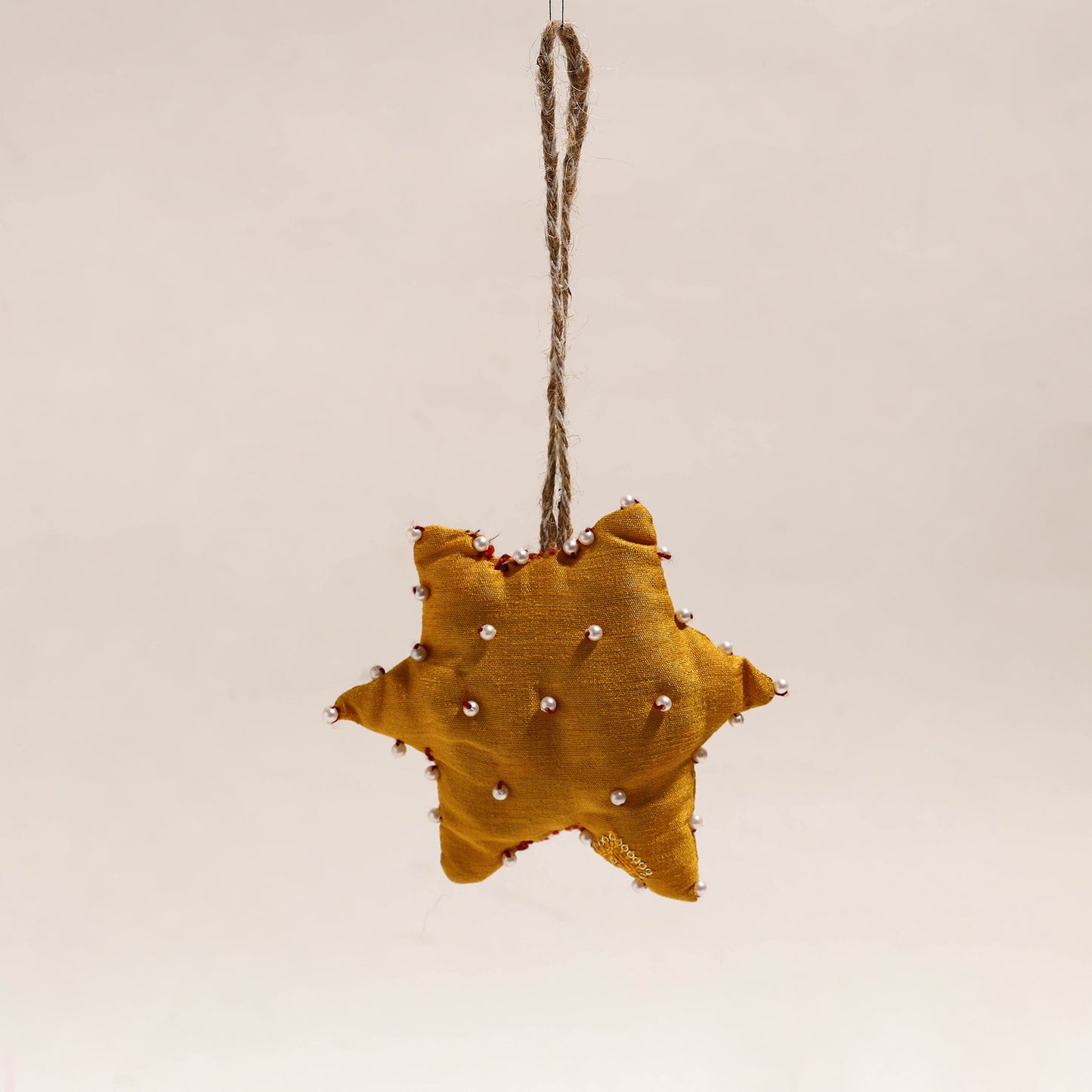 Star - Upcycled Thread & Beadwork X-Mas Decor Hanging 18