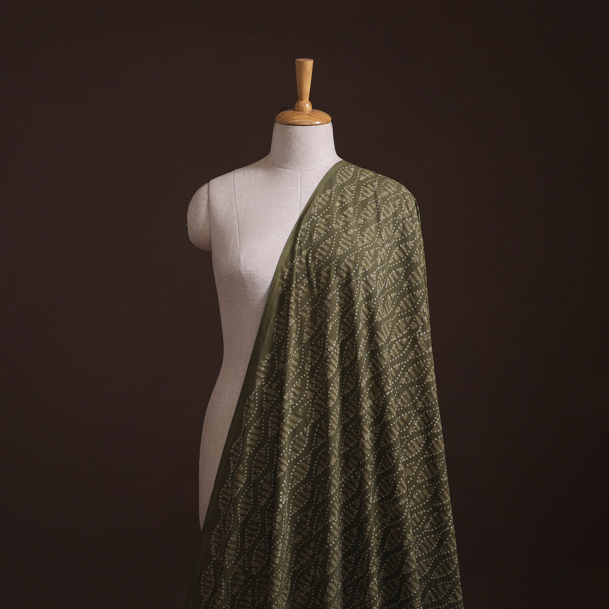 Bagru Dabu Hand Block Prints Natural Dyed Cotton Fabric 49