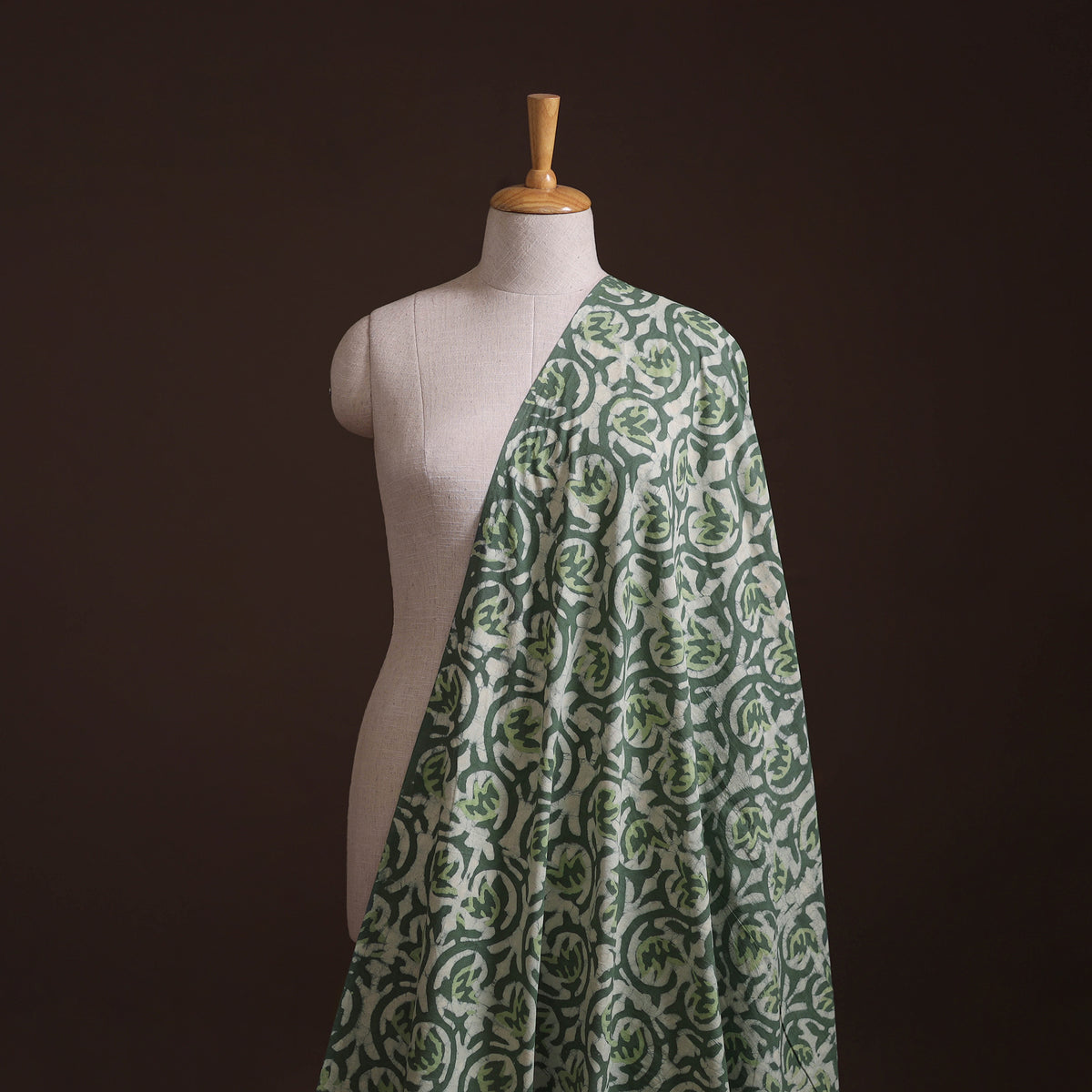 Bagru Dabu Hand Block Prints Natural Dyed Cotton Fabric 51
