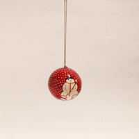 Ball - Kashmir Handpainted Christmas Decor Ornament