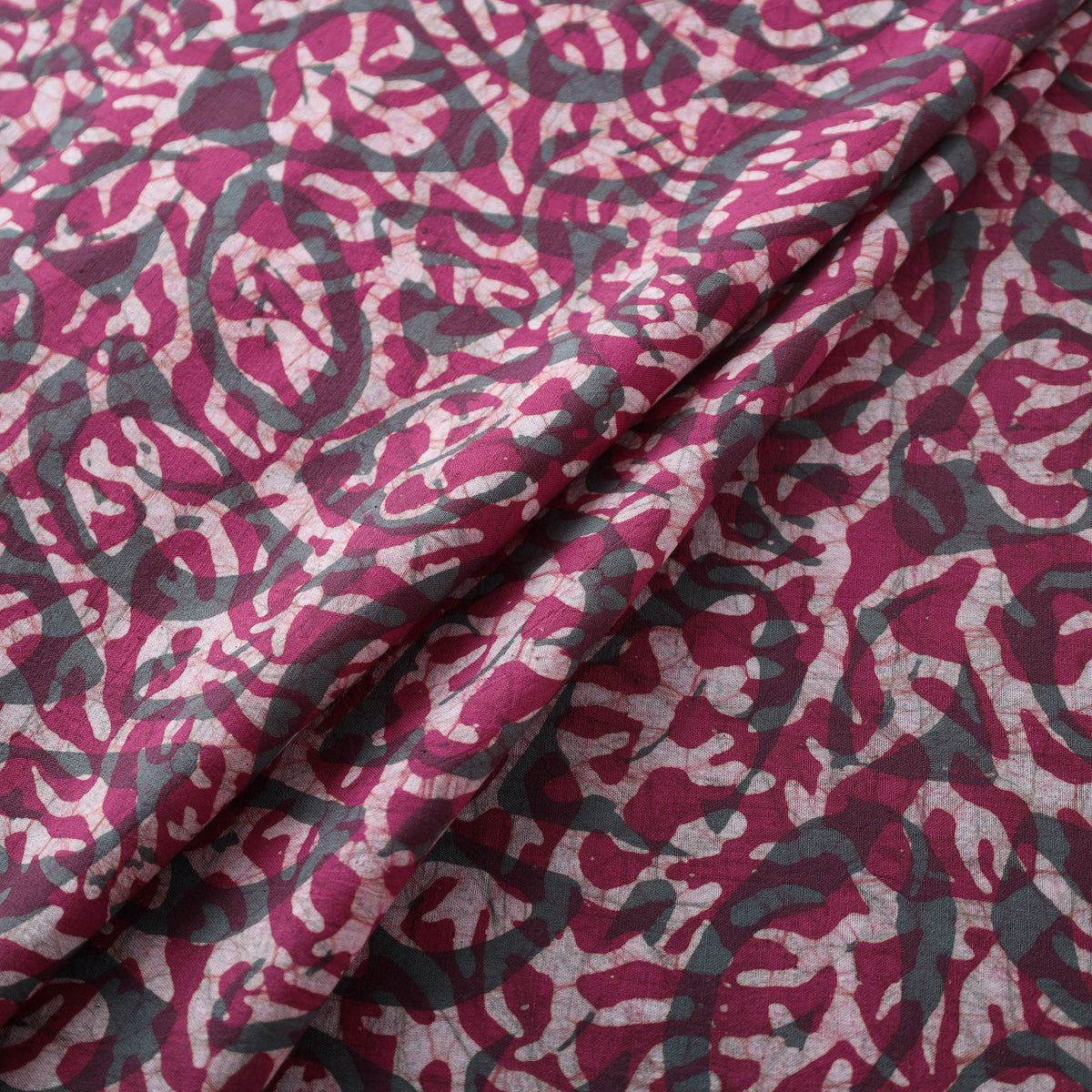 Kutch Hand Batik Print Pure Cotton Fabric 02