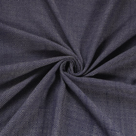 Grey - Kumaun Handwoven Pure Merino Woolen Fabric